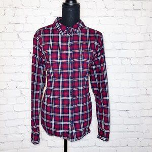Woolrich flannel button down shirt